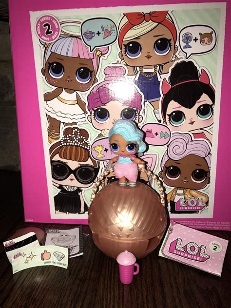 Lol Surprise Series 2 Splash Queen Ultra Rare Doll With Ball And Accessories 1877698632