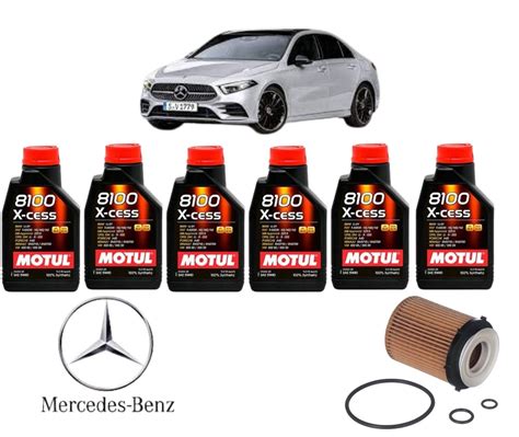 Kit Troca De Oleo Mercedes Gla Diante Motul