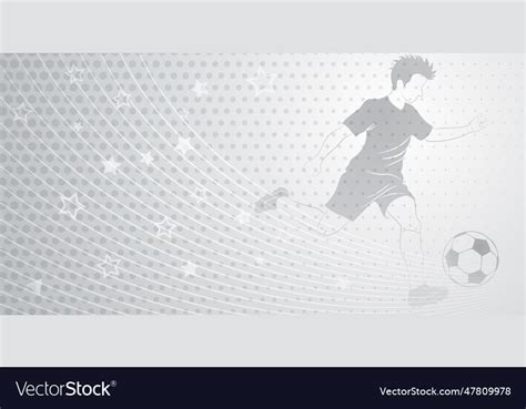 Abstract soccer background Royalty Free Vector Image