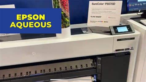 Epson SureColor P Series Aqueous Printer Indoor Photo And Display