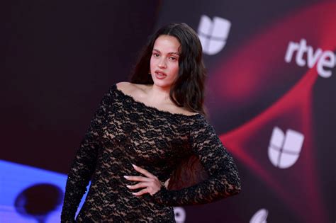 Rosalia Latin Grammys Black Dress Thong Fabulous Ass Hot Celebs Home