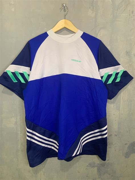 Adidas Nova Chop Shop Retro Tee Fesyen Pria Pakaian Atasan Di Carousell