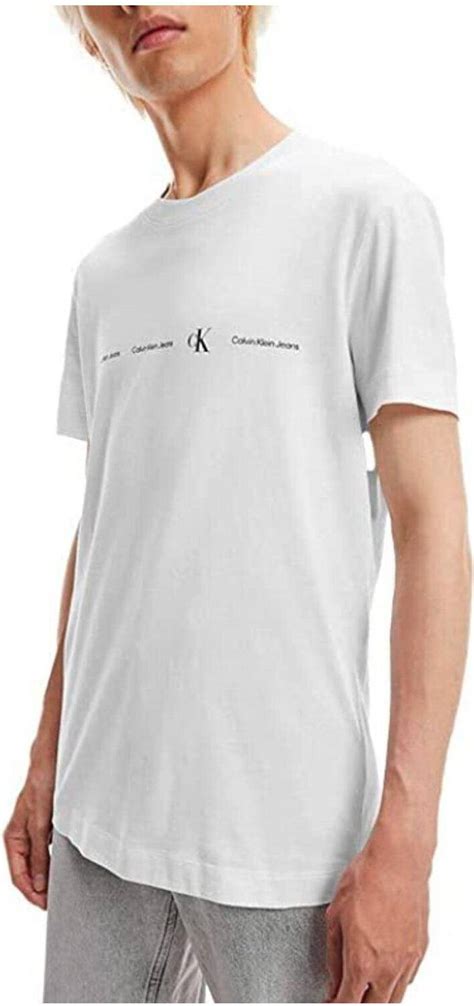 Calvin Klein Relaxed Monogram T Shirt • Se Priser