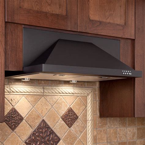 30 Artisan Series Stainless Steel Black Under Cabinet Range Hood 600