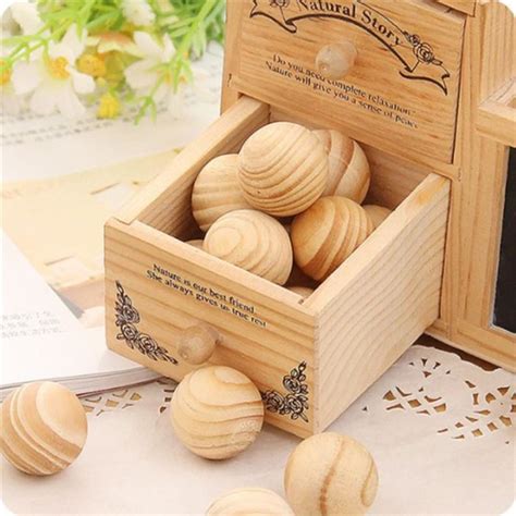 Camphor Wooden Moth Balls 50pcs Life Changing Products