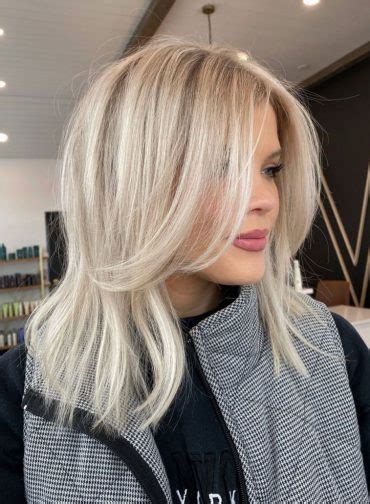 43 Curtain Bangs Thatre So Trendy In 2022 Shadow Root Blonde Blunt Bob