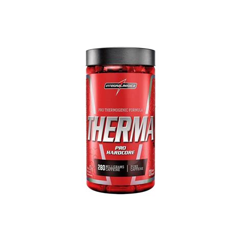 Therma Pro Hardcore Integralmédica 120 Cápsulas Cafeína Pura MBR