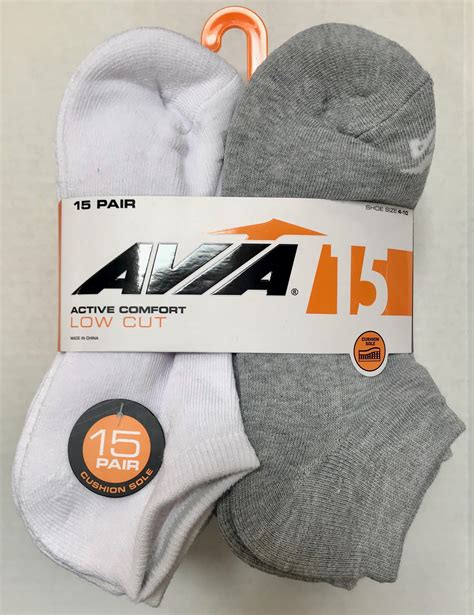 Avia Ladies Value Low Cut Sock 15 Pack