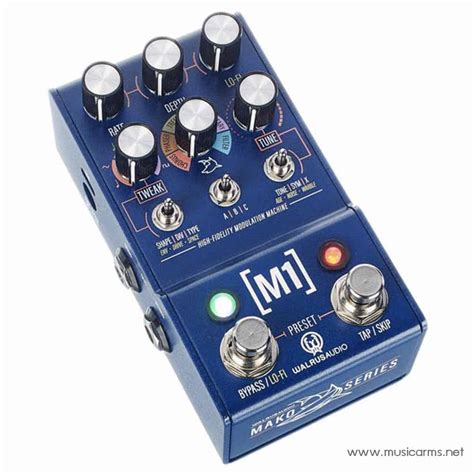 Walrus Audio Mako Series M1 High-Fidelity Modulation Machine เอฟเฟค