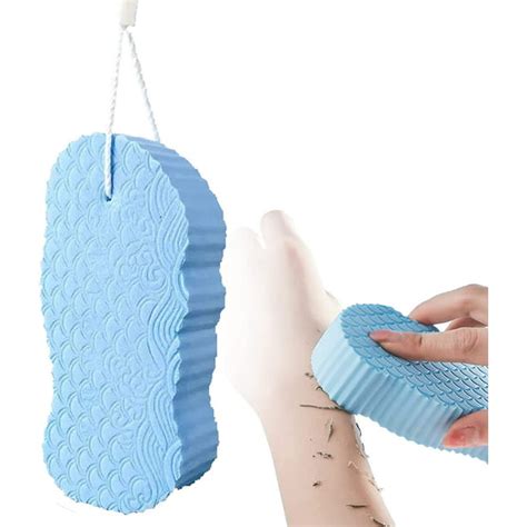 Super Soft Exfoliating Bath Sponge Exfoliator Dead Skin Remove 3d