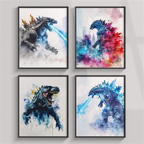 Godzilla Etsy