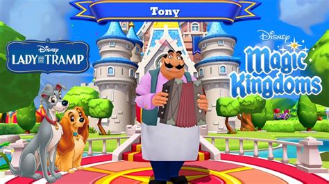 Welcome Tony Lady And The Tramp Disney Moms Magic Kingdoms Gameplay