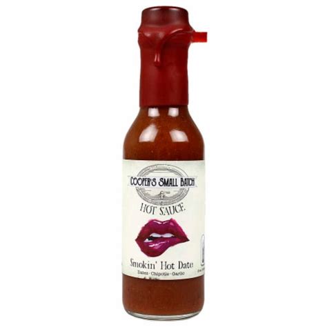 Smokin Hot Date Hot Sauce Smokey Sweetness Cooper S Small Batch 5 Oz Bottle 1 Each Frys