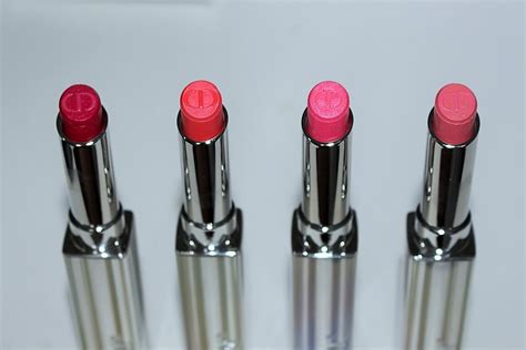 New Dior Addict Lipstick Review & Swatches - Really Ree