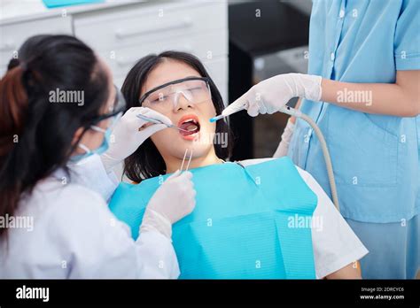 Treatment of tooth decay Stock Photo - Alamy