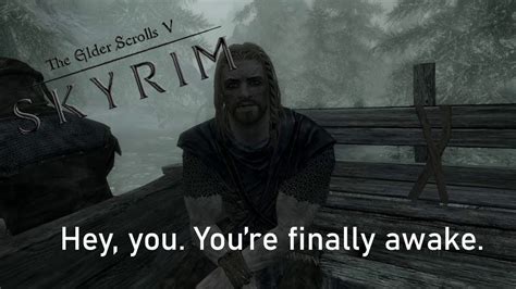 Hey You Youre Finally Awake Skyrim Mod Playthrough Youtube