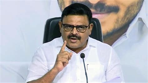 Live Minister For Irrigation Sri Ambati Rambabu Press Meet Youtube