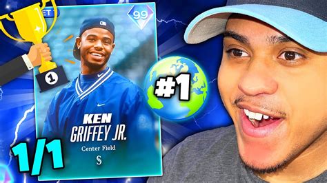 I Was 1ST In The World To Unlock 99 Ken Griffey Jr YouTube