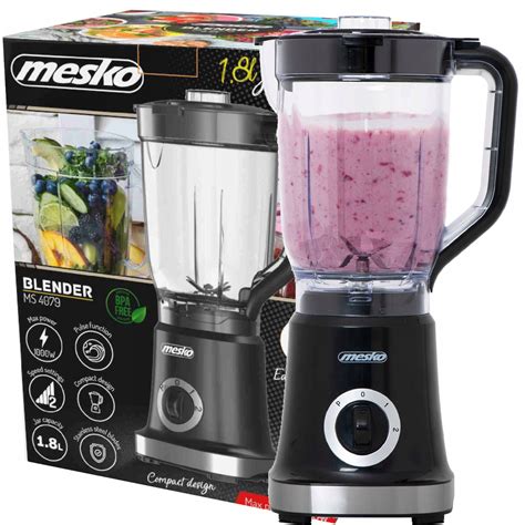 MIKSER BLENDER KIELICHOWY SZKLANY 1 8L 1000W Sklep Opinie Cena W