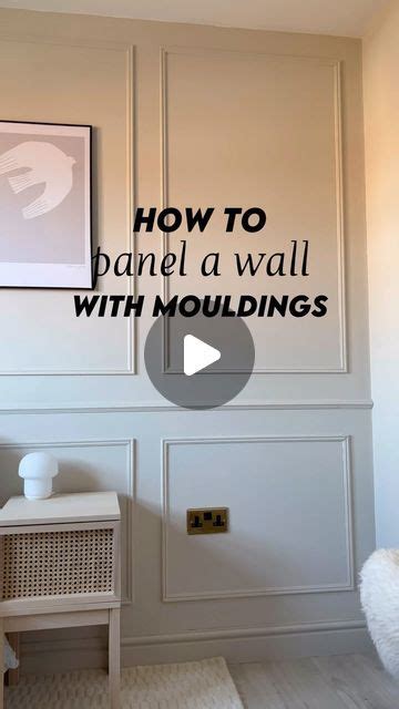 Mel Lloyd On Instagram How To Panel A Wall With Mouldings Morning