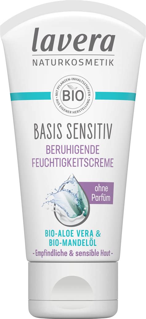 Lavera Crème Hydratante Apaisante basis sensitiv 50 ml Boutique en