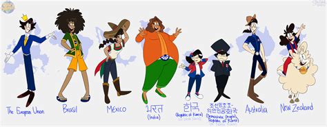 World Wide Stories Character Lineup 2 By Atomicomium On Newgrounds