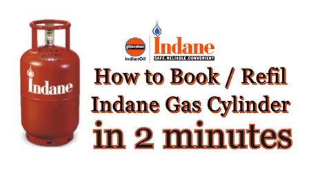 How To Book Indane Gas Cylinder In 2 Minutes Online Using Indane Oil