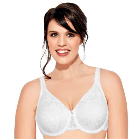 Buy Enamor F035 Minimizer Full Support Bra Non Padded Wired High Coverage White Online