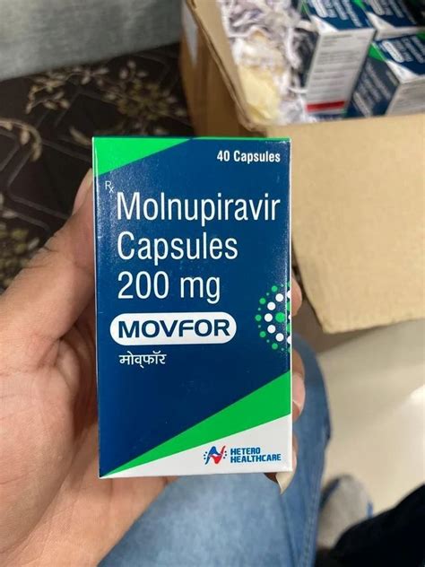 Movfor 200 Molnupiravir Capsules Treatment Covid 19 200mg At Rs 1200