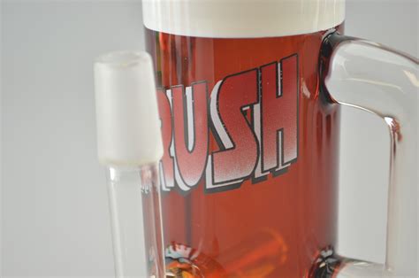 Crush Root Beer Float Dab Rig W 14mm Joint And Domeless Quartz Nail