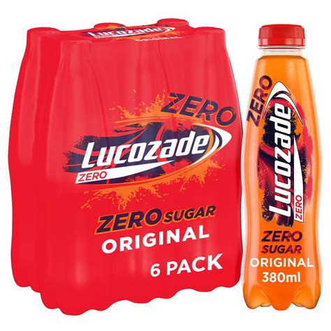 Lucozade Zero Original Bottles 6 Pack 380 Ml Storefront EN