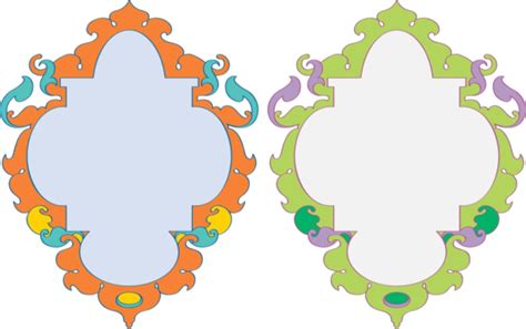 Frame Border Design Graphic Wallpaper Background Vector Graphic