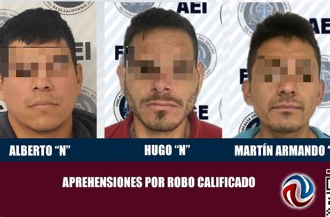 Detuvieron A Tres Con Orden De Aprehensión Por Robo