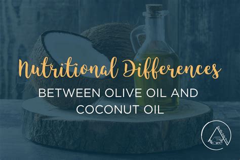 Olive Oil vs Coconut Oil | Which One is Better? - Our Blue Ridge House