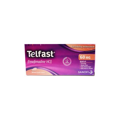 Telfast Tab 60mg 1s Hol