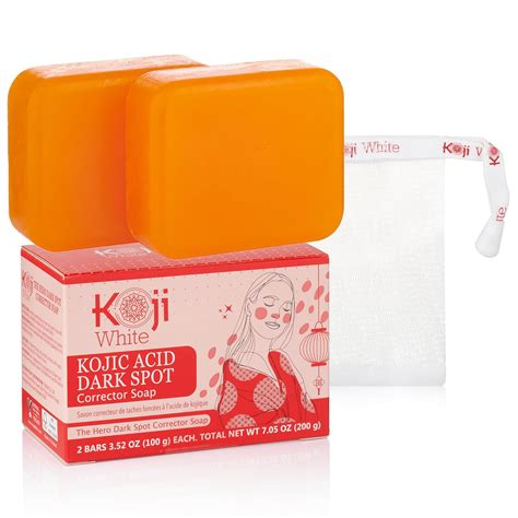 Koji White 4 Kojic Acid Dark Spot Corrector Soap For