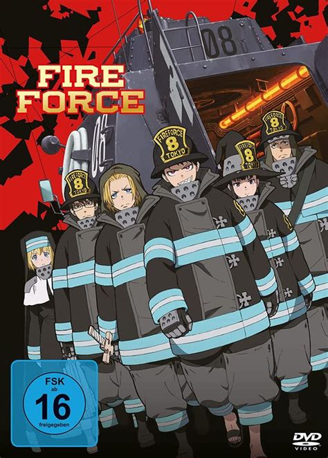 Fire Force Staffel 1 Gesamtausgabe 8 DVDs Jpc