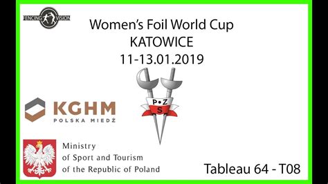 Womens Foil World Cup Katowice 2019 Piste Green YouTube