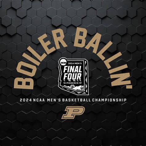 Boiler Ballin Purdue Mens Basketball Championship Svg Inspire Uplift