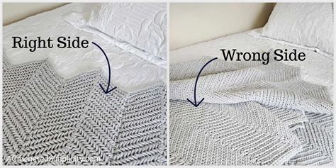 Herringbone Single Crochet Ripple Blanket A Crocheted Simplicity