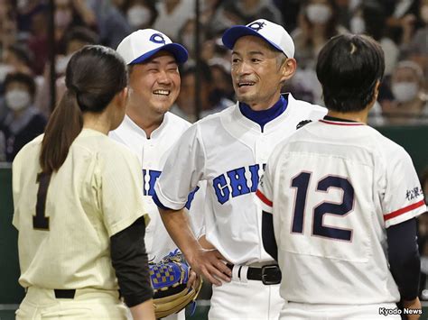 イチローと松坂大輔が高校女子選抜を相手に躍動「是非この取り組みを応援してもらいたい」 Baseball King