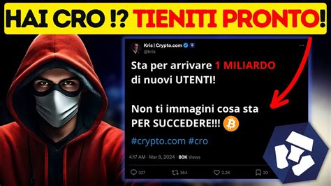 Crypto Cro Pronto Ad Esplodere Parla Il Ceo Ascoltami