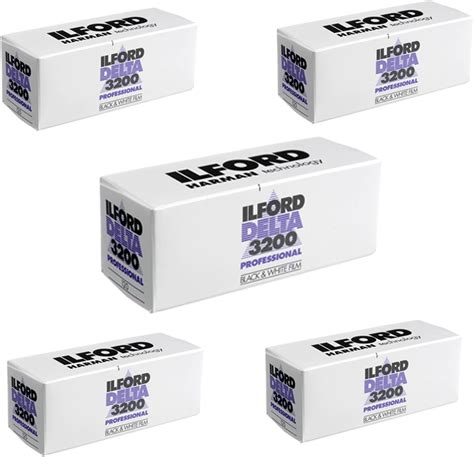 Amazon 3 X Ilford FP4 Plus Black And White Print Film 120 6 Cm