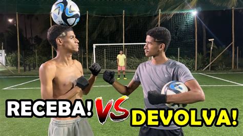 RECEBA X DEVOLVA O GRANDE DUELO DO LUVA DE PEDREIRO Rikinho YouTube