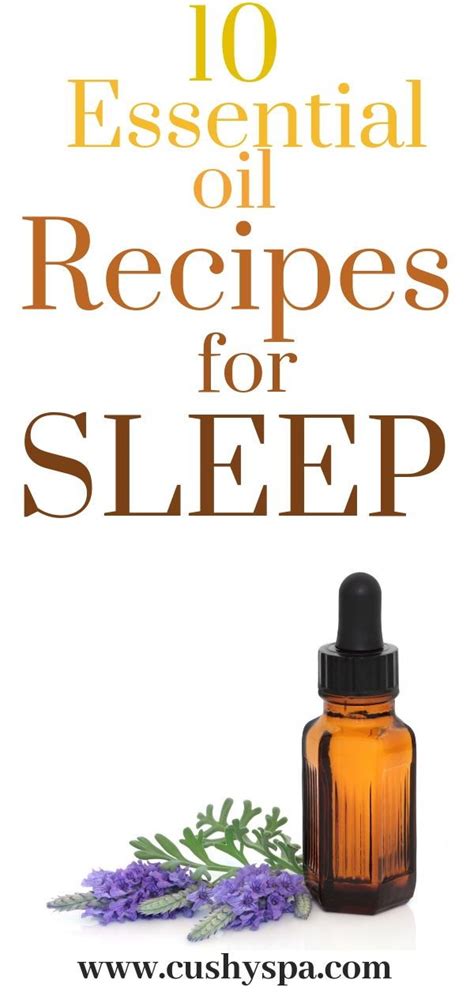 Essential Oil Blends For Sleep And Relaxation Essential Oil