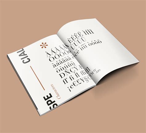 Didot Type Specimen Book On Behance