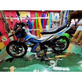 Striping Sticker Lis Motorcycle Variation Suzuki Satria Fu Lama Barong