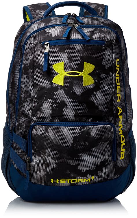 Galleon Under Armour Hustle 20 Backpack Steel 036sunbleached One Size