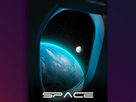 space poster design. by Ahmed Assim on Dribbble