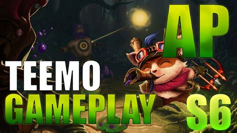 League Of Legends Teemo Full Ap Gameplay And Help かいいもら Youtube